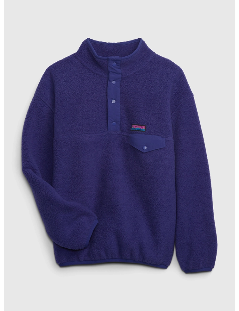 GAP - Sweatshirt sem Capuz Rapaz Violeta