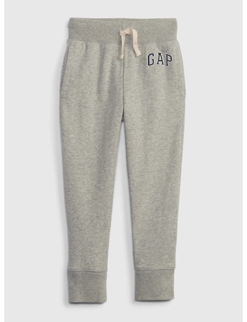 GAP - Calças Joggers Rapaz Cinza