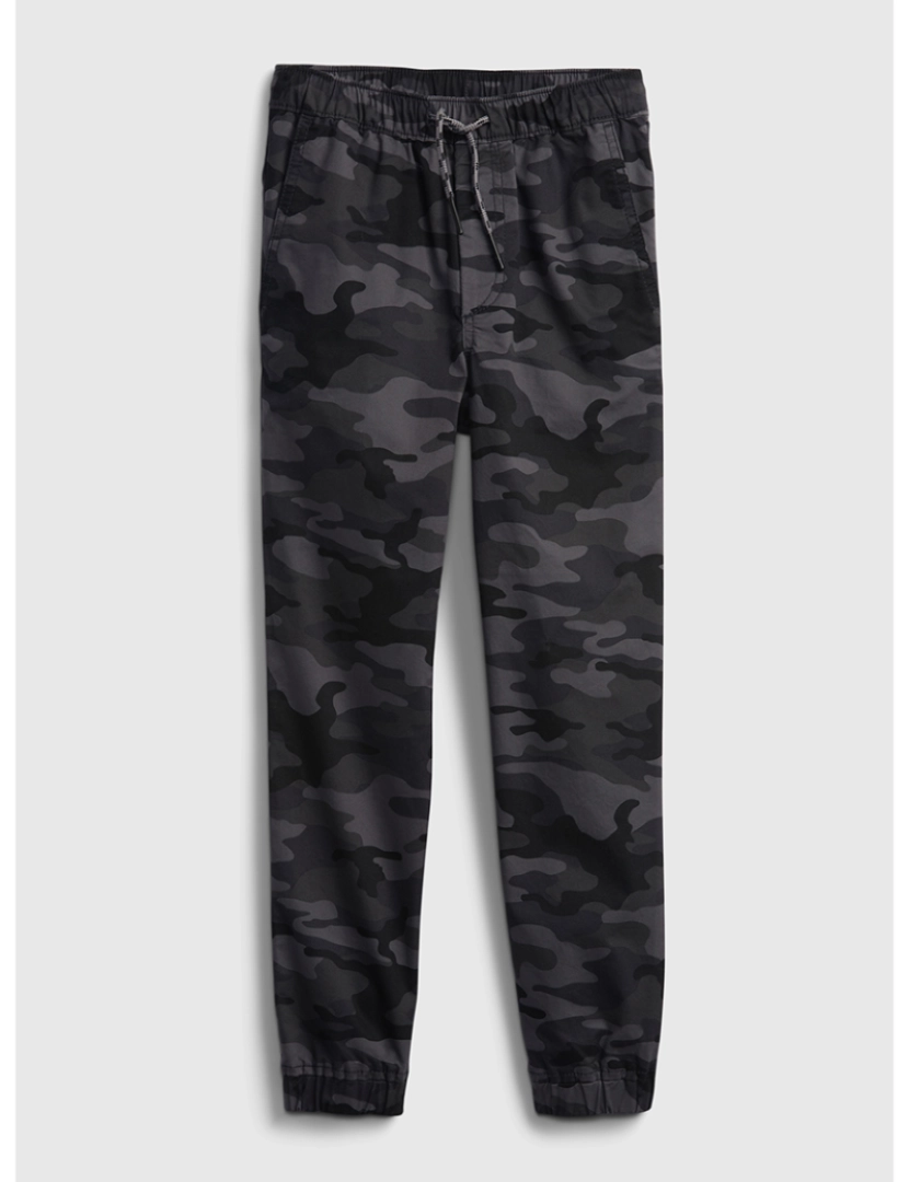 GAP - Calças Joggers Rapaz Preto