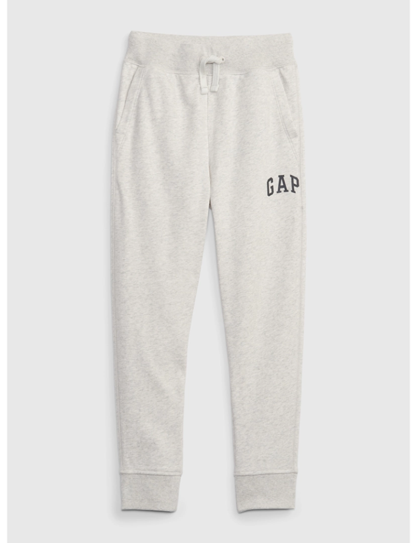 GAP - Calças Joggers Rapaz Cinza