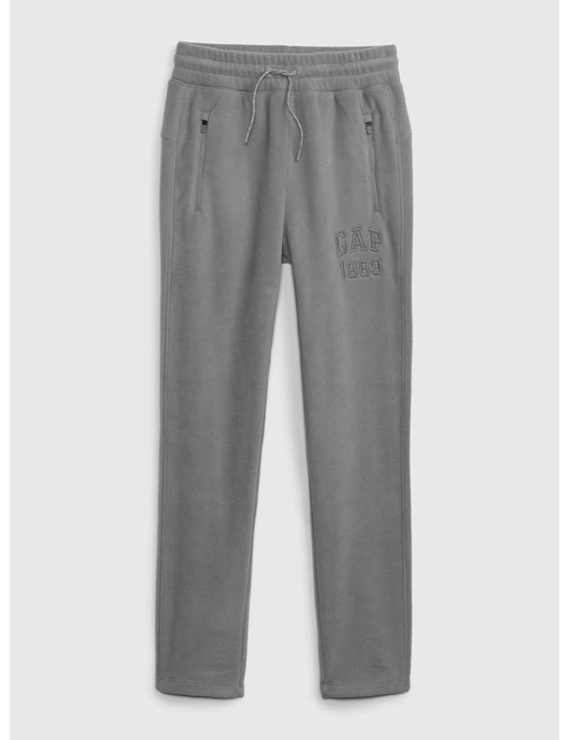 GAP - Calças Joggers Rapaz Cinza