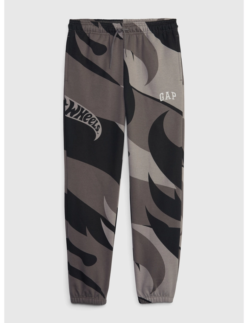 GAP - Calças Joggers Rapaz Cinza