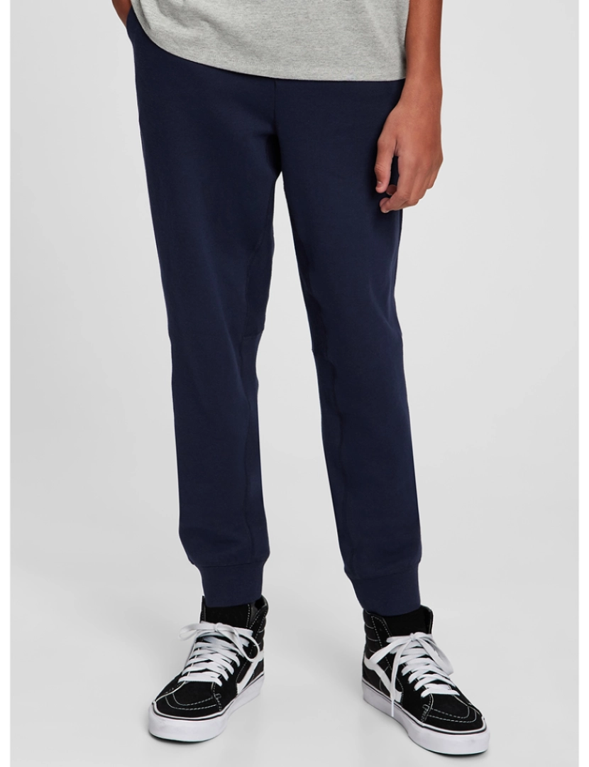 GAP - Calças Joggers Rapaz Azul