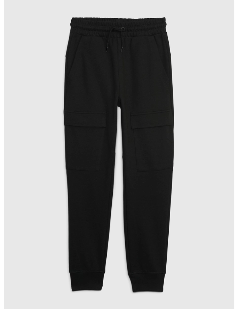 GAP - Calças Joggers Rapaz Preto