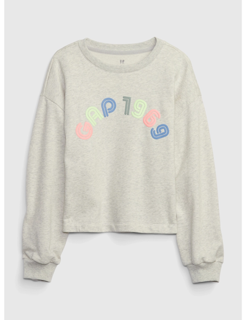 GAP - Sweatshirt Rapariga Cinza