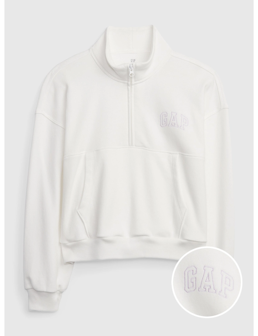 GAP - Sweatshirt Rapariga Branco