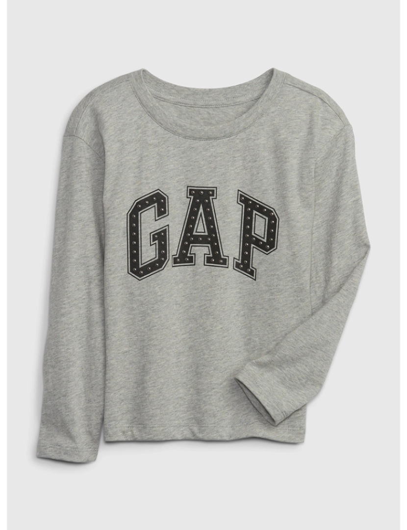 GAP - Camisola Manga Comprida Rapariga Cinza