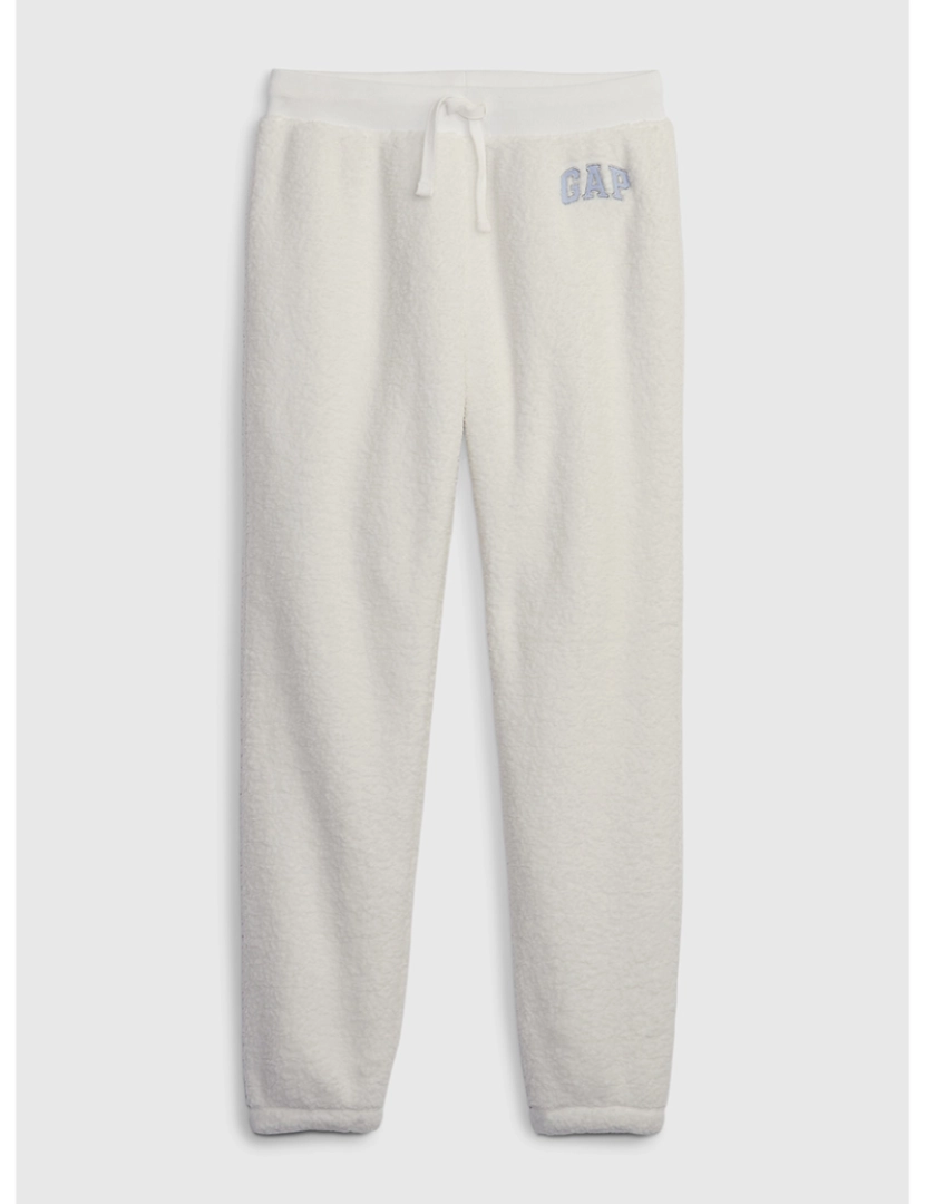 GAP - Calças Joggers Rapariga Branco