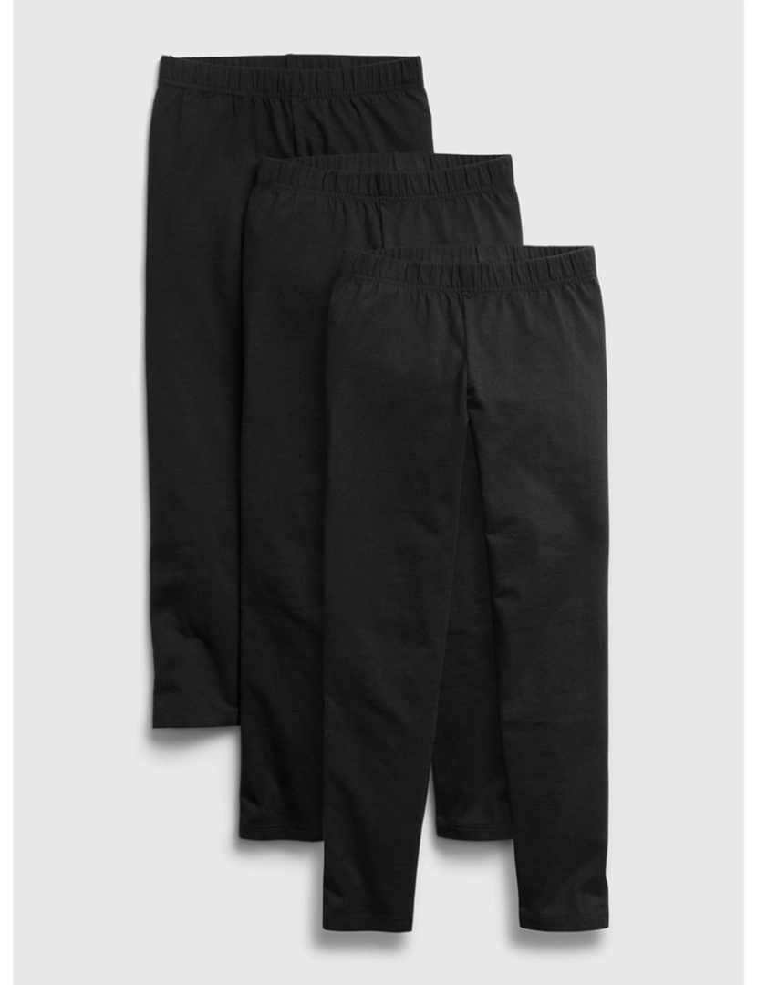 GAP - Pack 3 Leggings Rapariga Preto