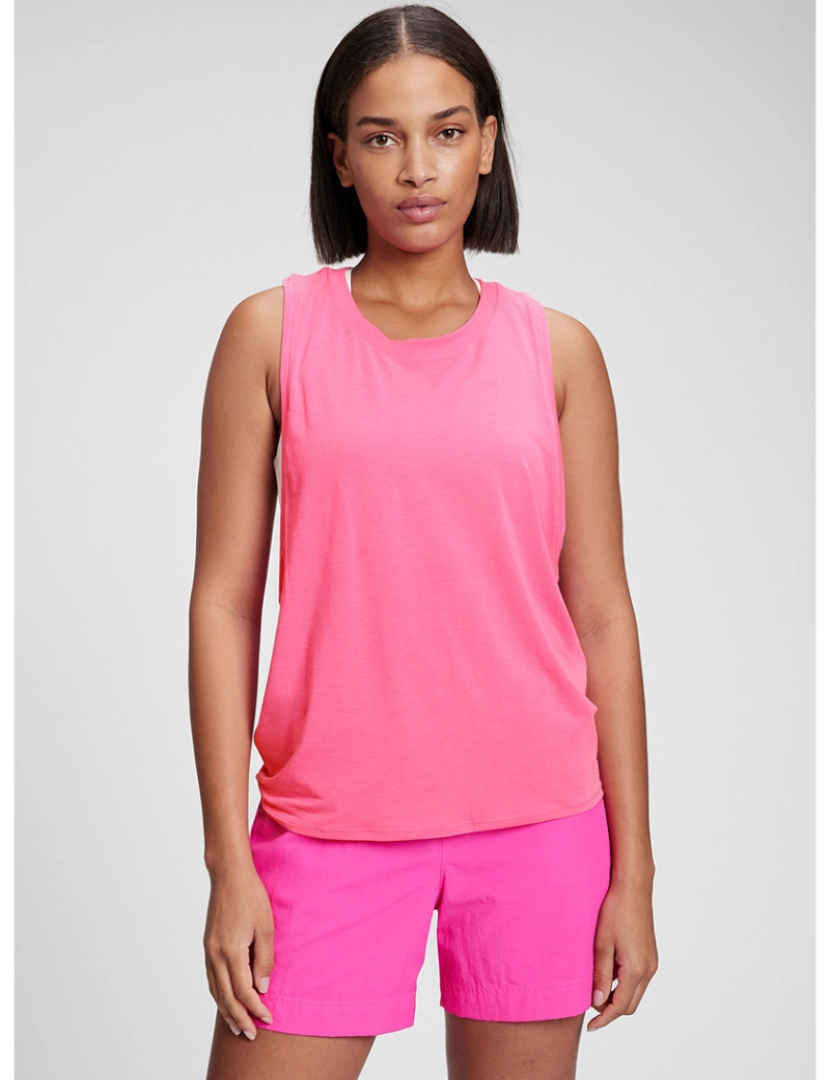 GAP - Top sem Mangas Senhora Rosa