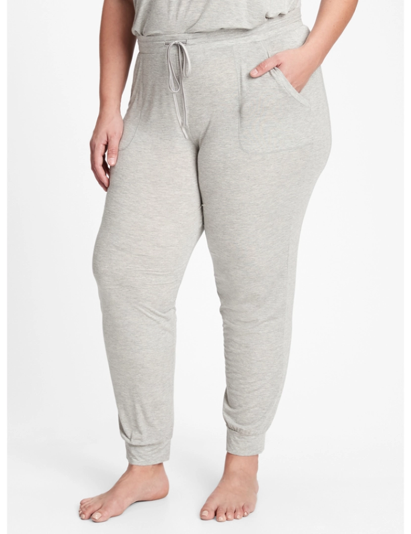 GAP - Calças Joggers Senhora Cinza