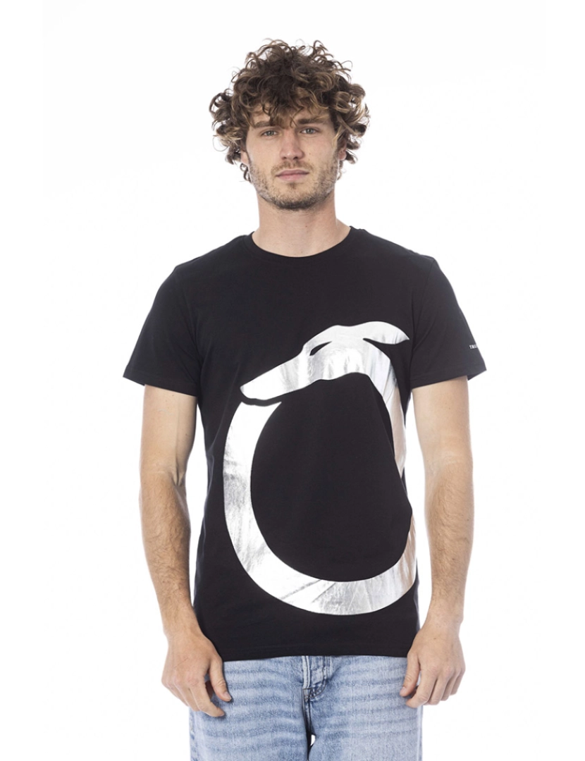 Trussardi Beachwear - T-Shirt de Homem preto