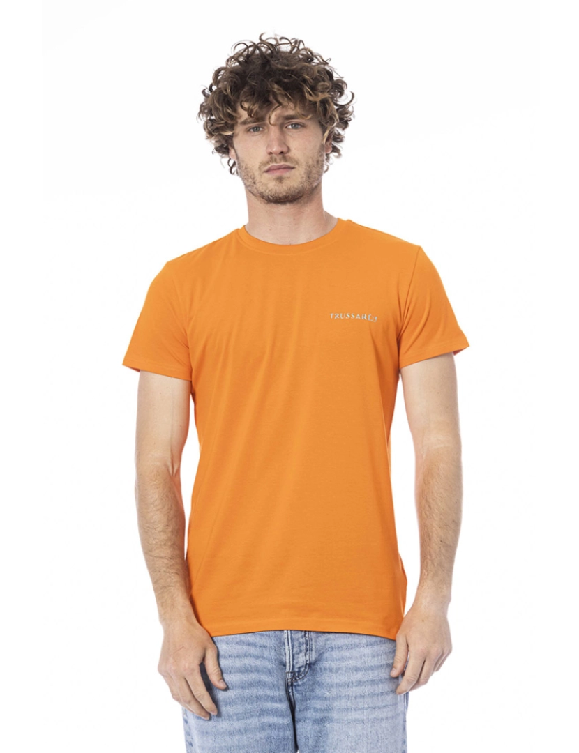 Trussardi Beachwear - T-Shirt de Homem laranja