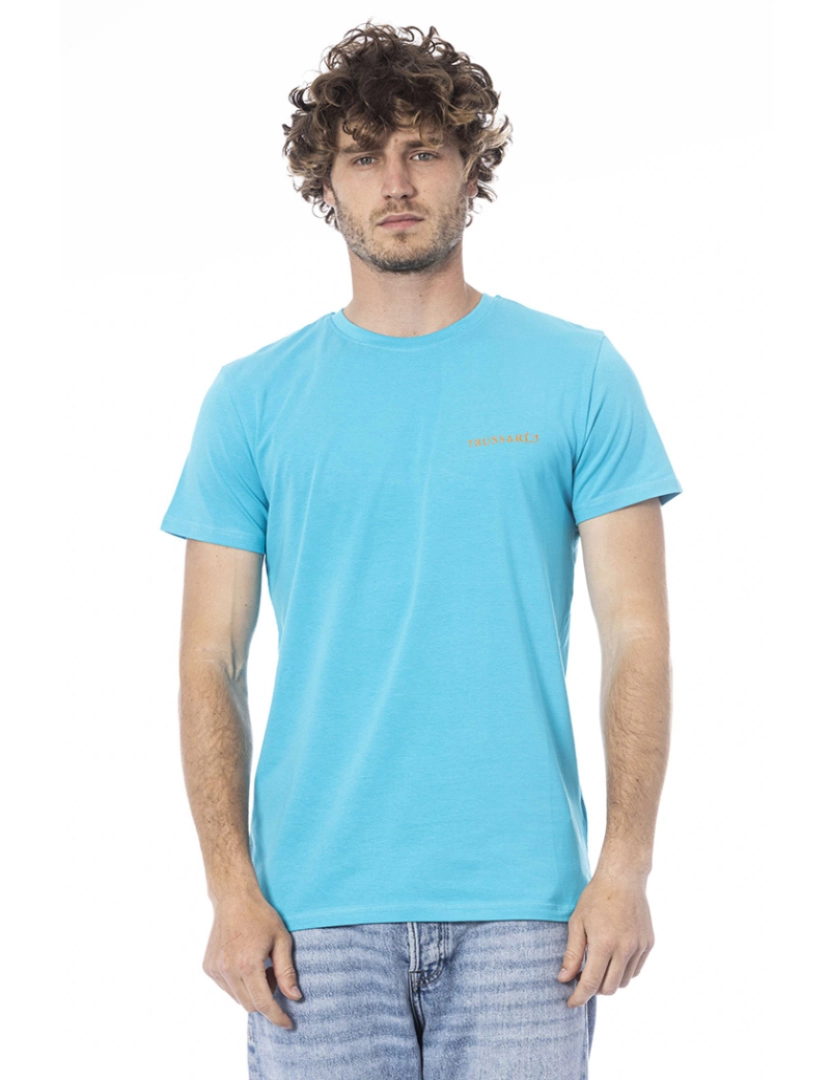 Trussardi Beachwear - T-Shirt de Homem azul