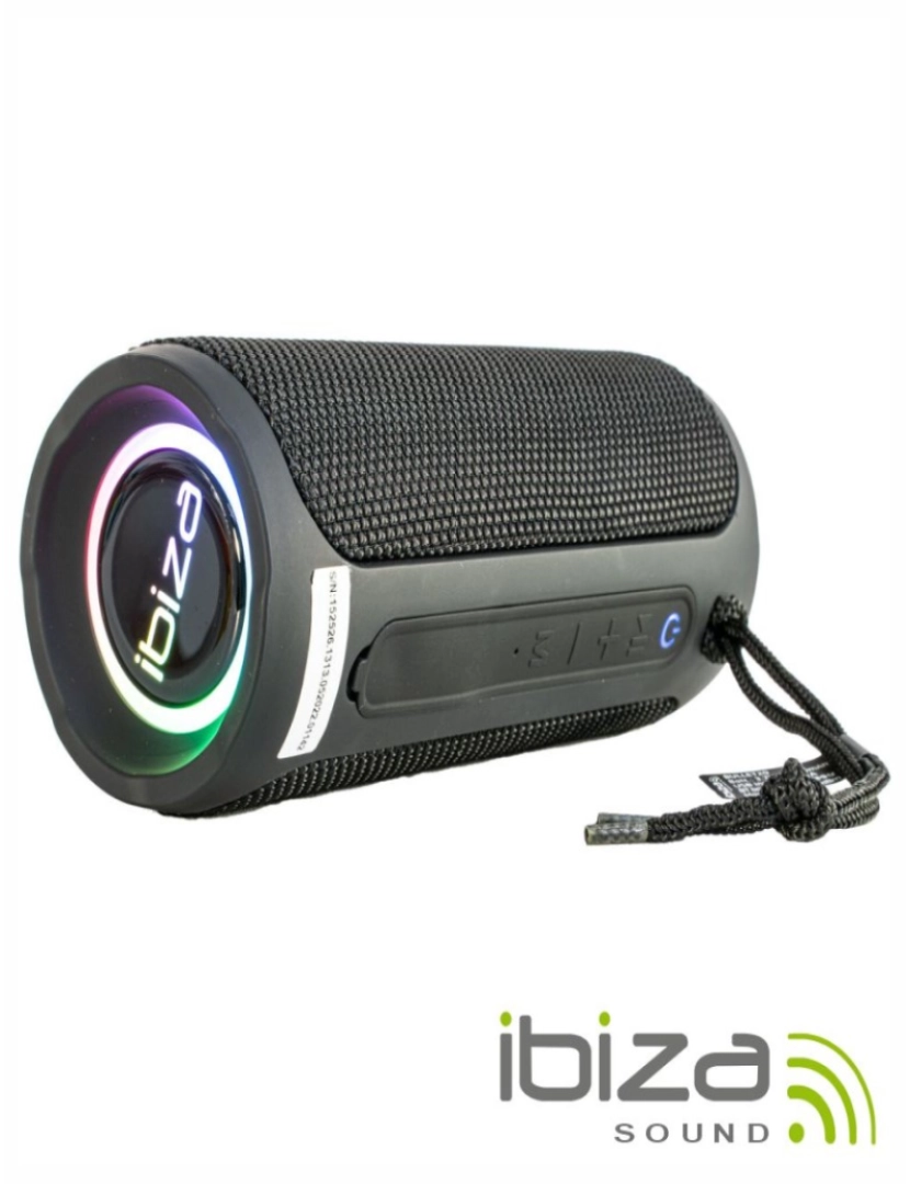 Ibiza - Coluna Bluetooth Portátil 20W USB/SD/AUX TWS IBIZA          