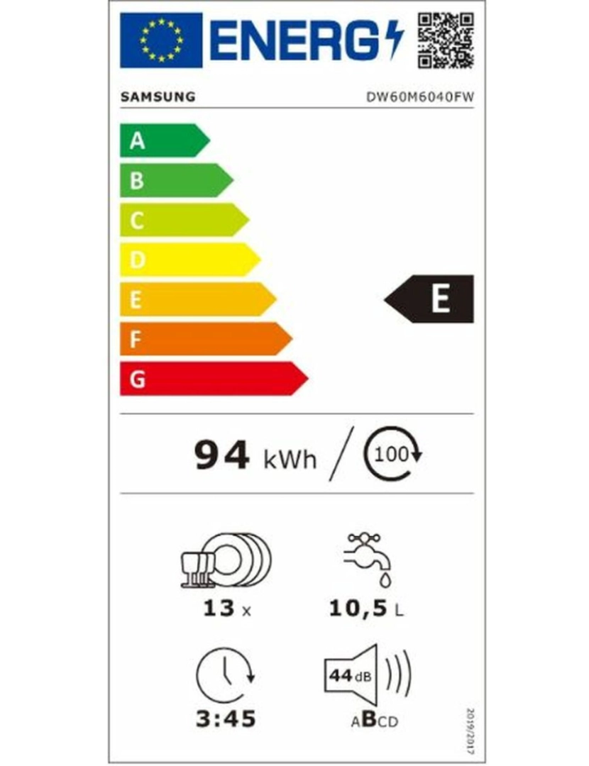 imagem de Lava-louça Samsung DW60M6040FW EC 60 cm2