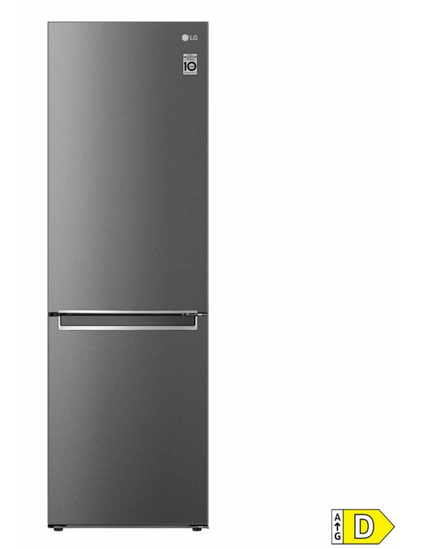 LG - Frigorífico Combinado LG GBP61DSPGN  186 186 x 59.5 cm Grafite