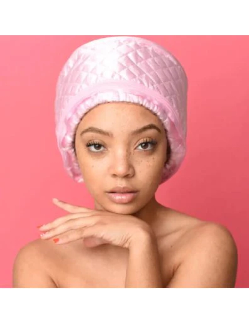 Trendtrove - Nouveau chapeau boucleur à vapeur Afro rosa