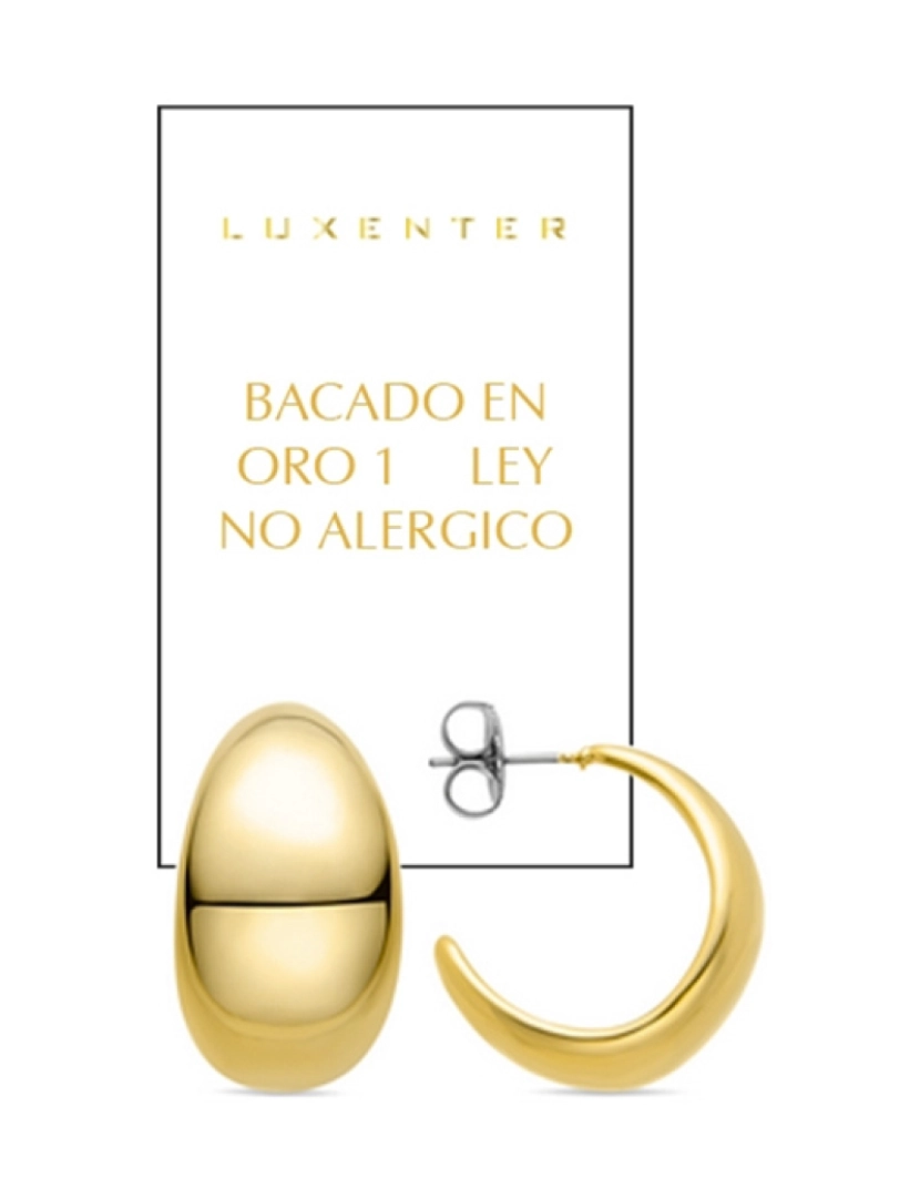 imagem de Brincos Luxenter Elfay com acabamento em ouro amarelo 18k4