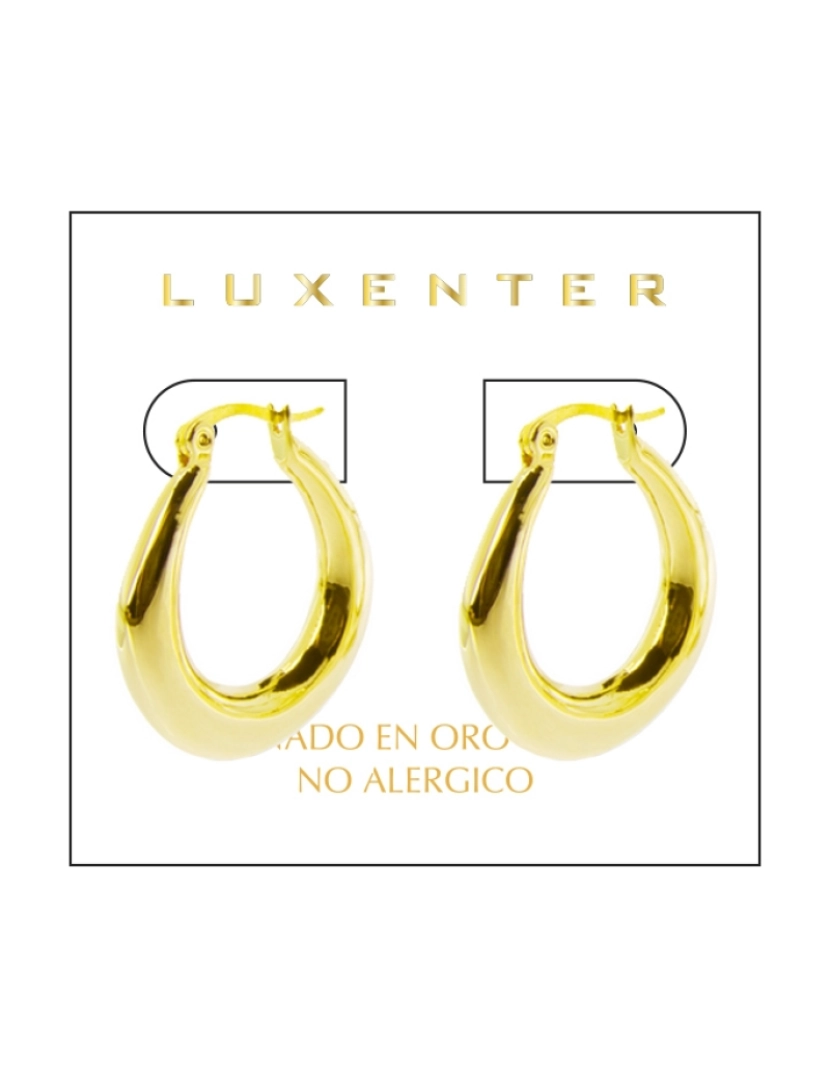 imagem de Brincos Luxenter Oumy com acabamento em ouro amarelo de 18 quilates2