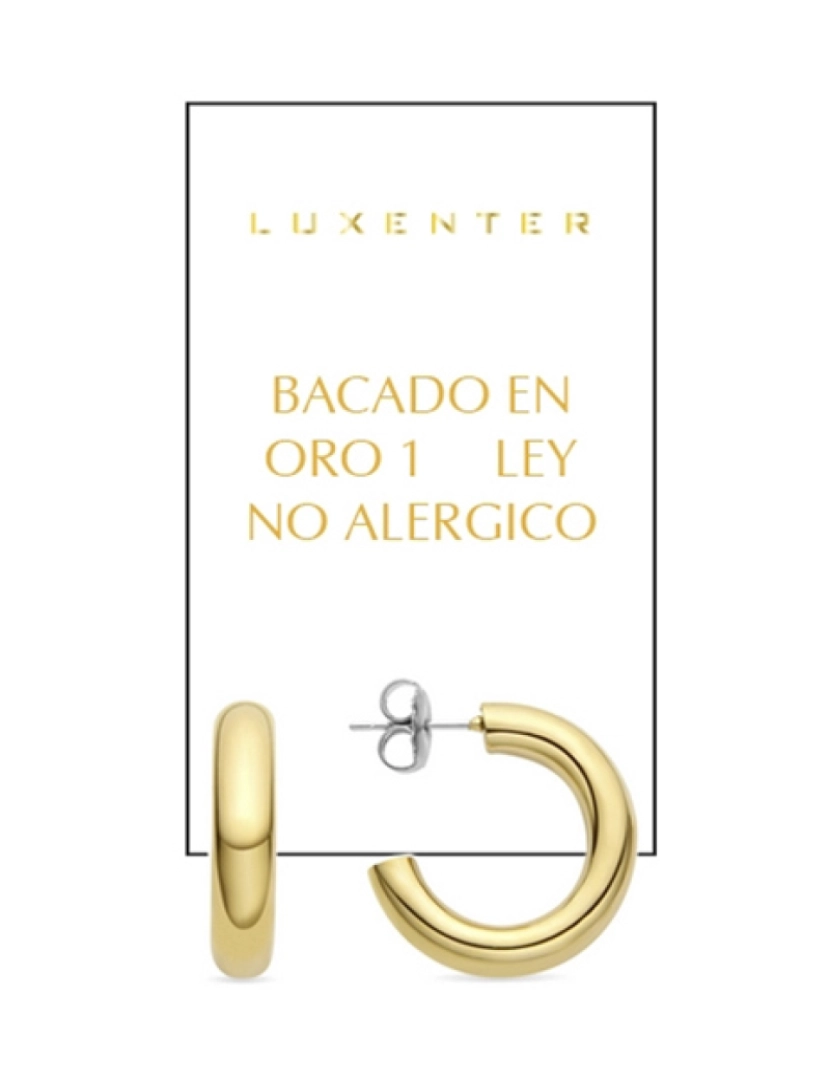 imagem de Brincos Luxenter Shiwa com acabamento em ouro amarelo de 18K5