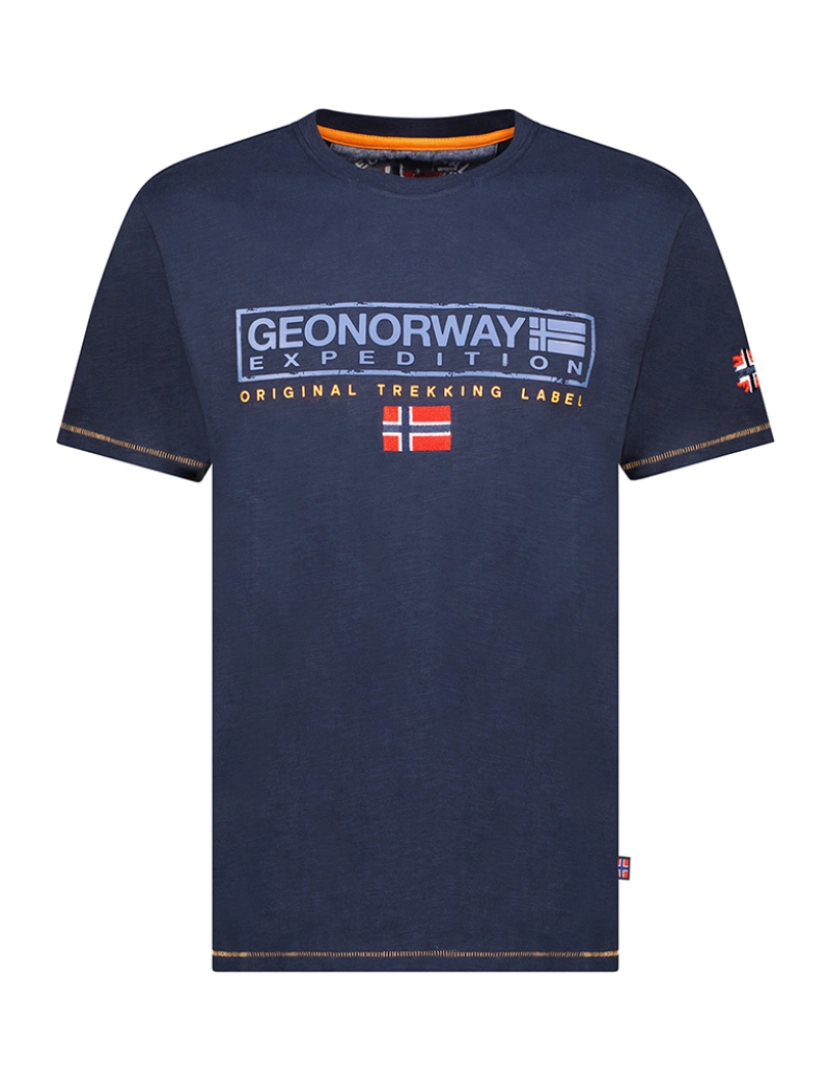 Geo Norway - T-Shirt de Homem Marinho