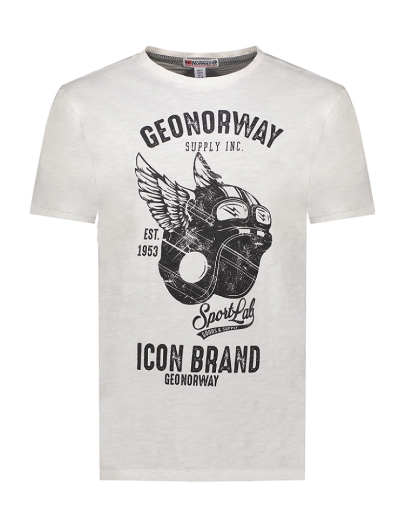 Geo Norway - T-Shirt de Homem Branco