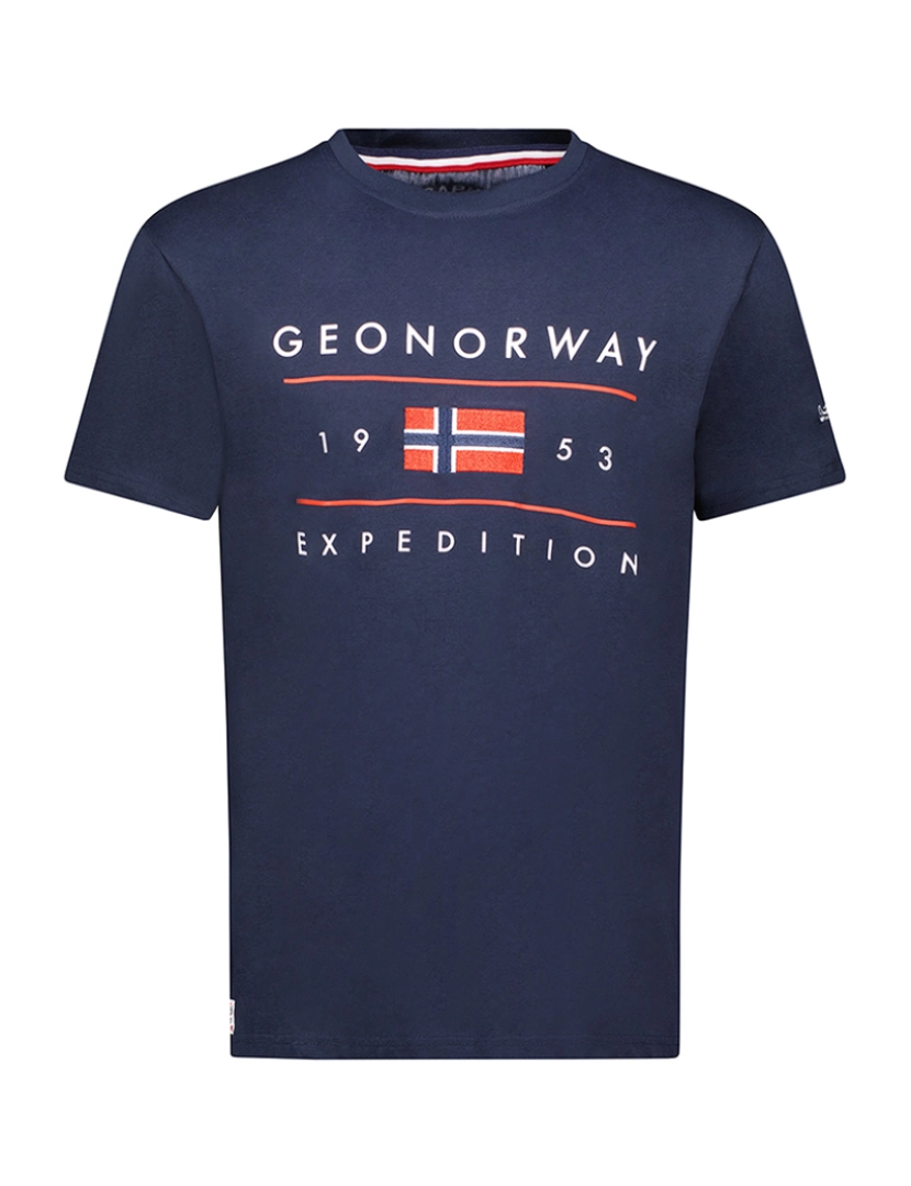 Geo Norway - T-Shirt de Homem Marinho