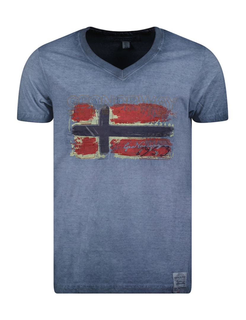 Geo Norway - T-Shirt de Homem  azul