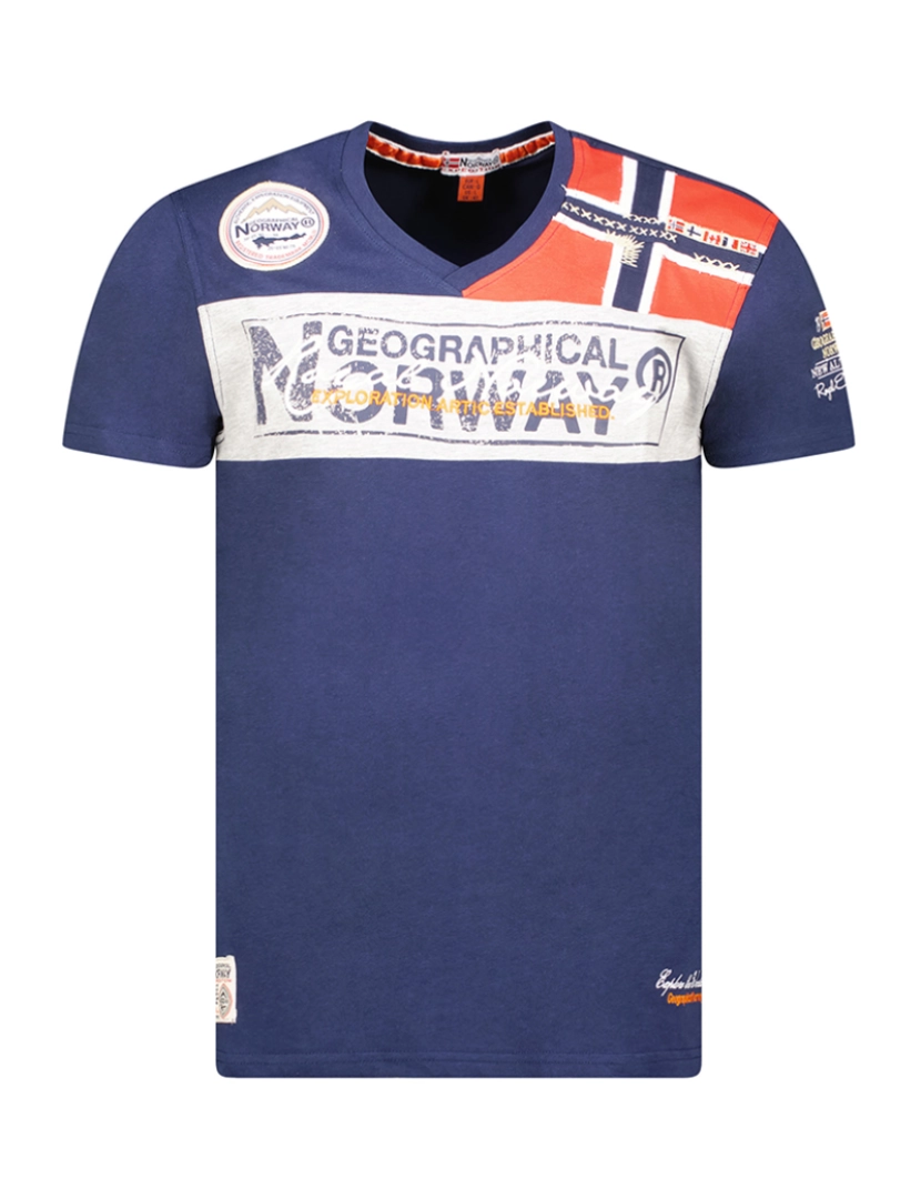 Geo Norway - T-Shirt de Homem Marinho