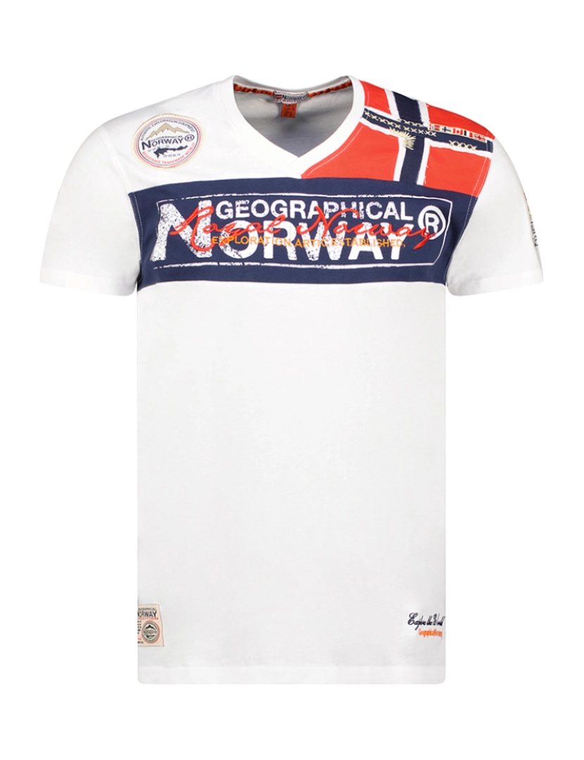 Geo Norway - T-Shirt de Homem Branco