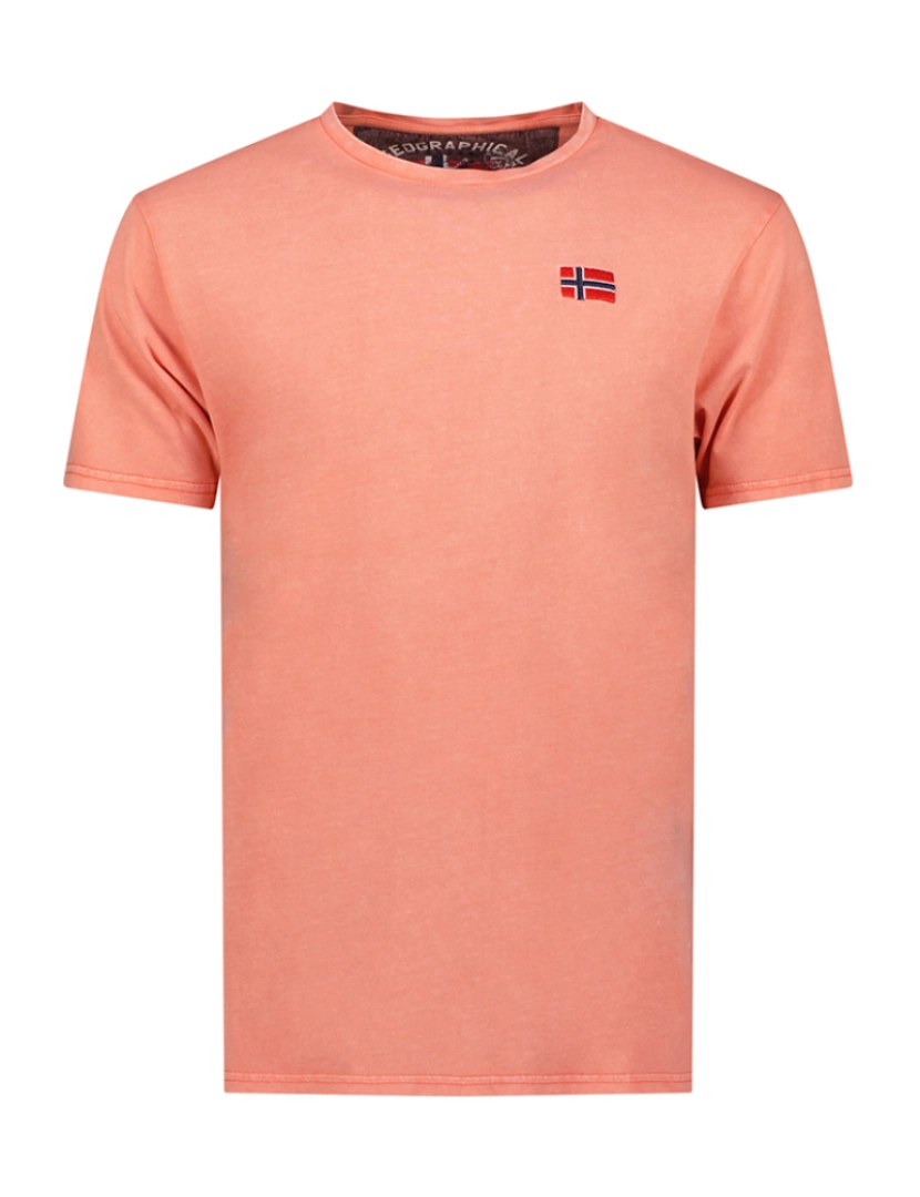 Geo Norway - T-Shirt de Homem Coral