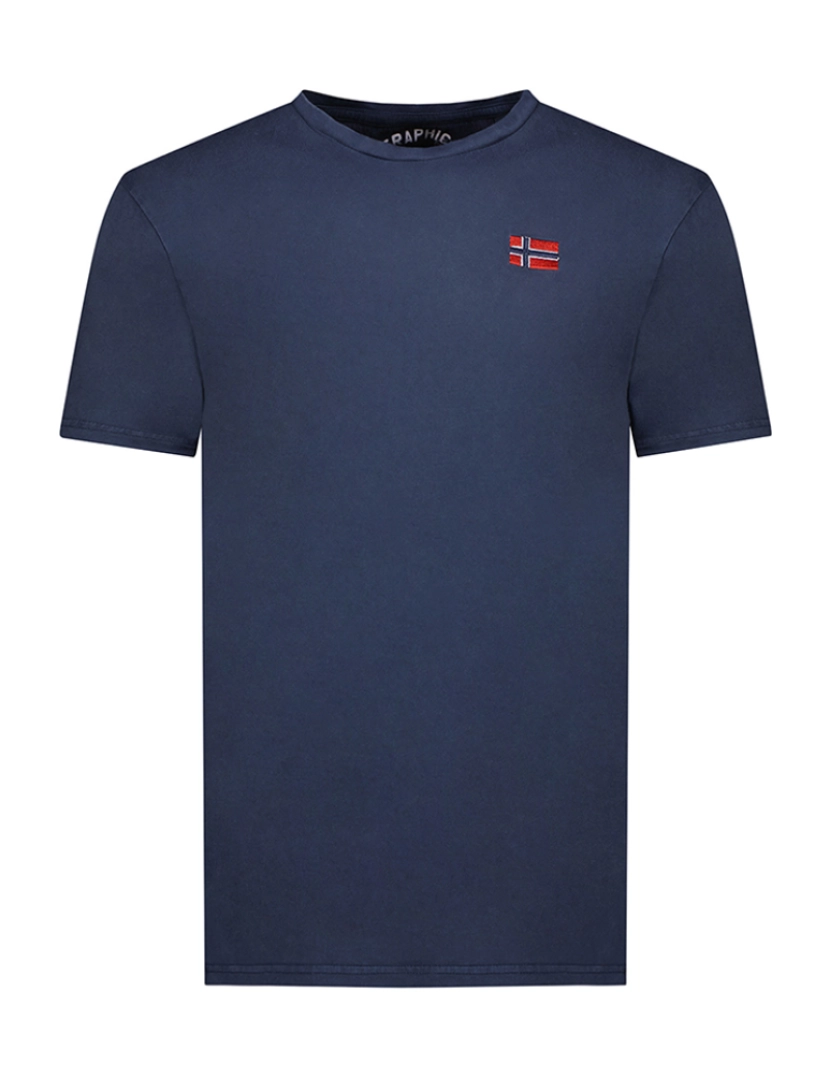 Geo Norway - T-Shirt de Homem Marinho