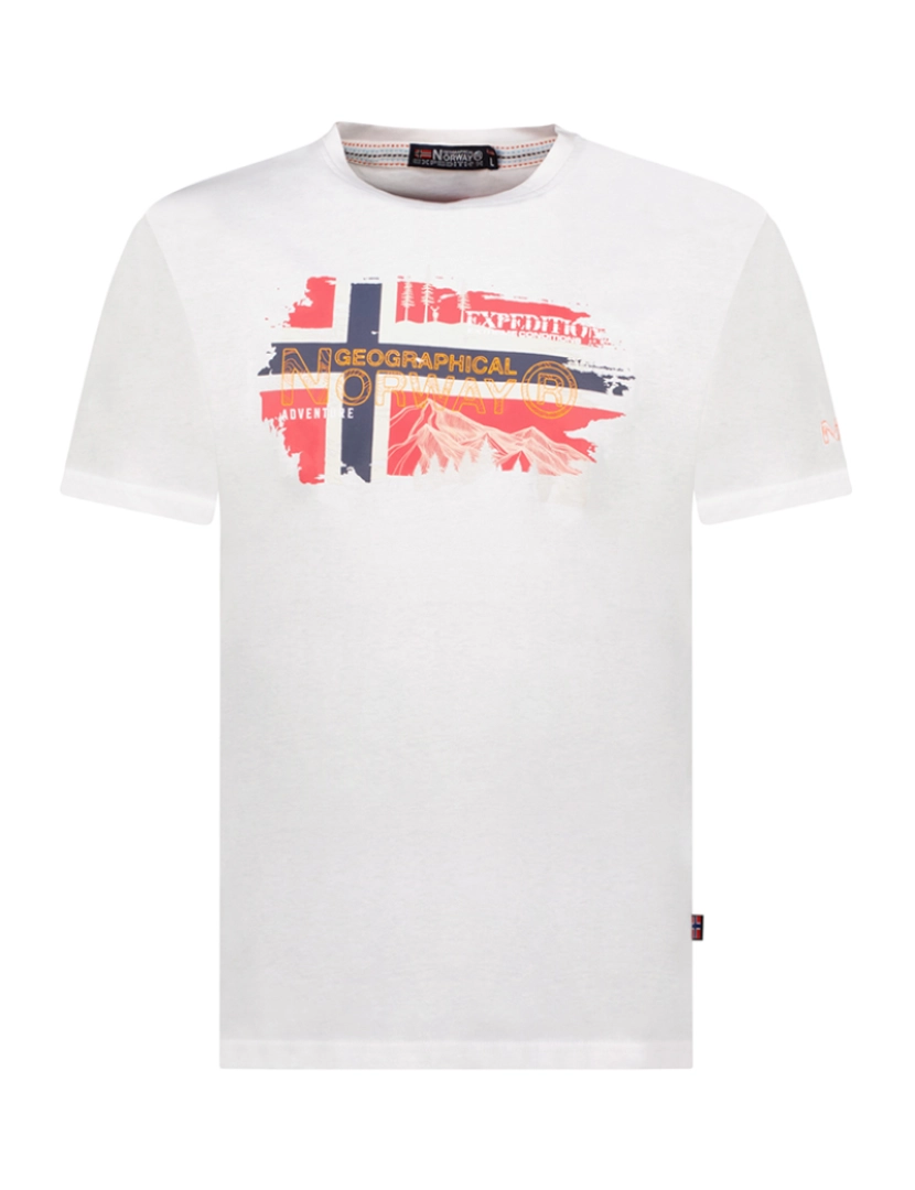 Geo Norway - T-Shirt de Homem Branco