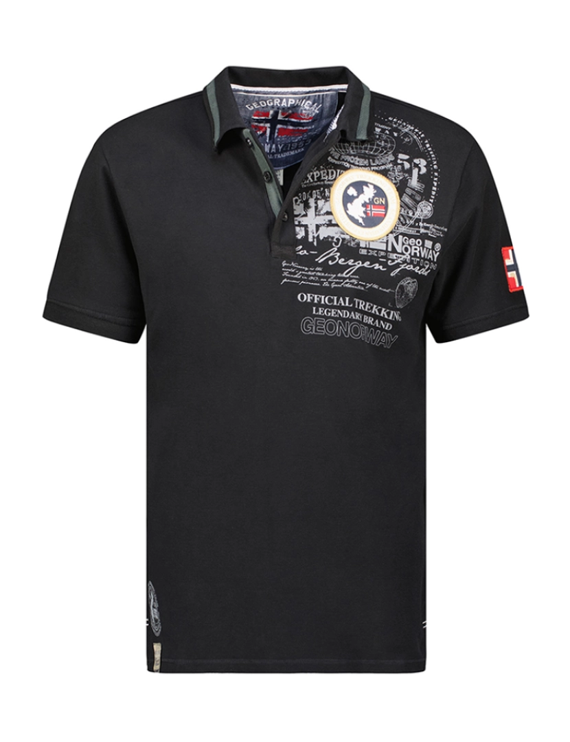 Geo Norway - Polo de Homem Preto