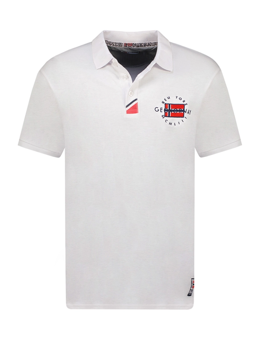 Geo Norway - Polo de Homem Branco