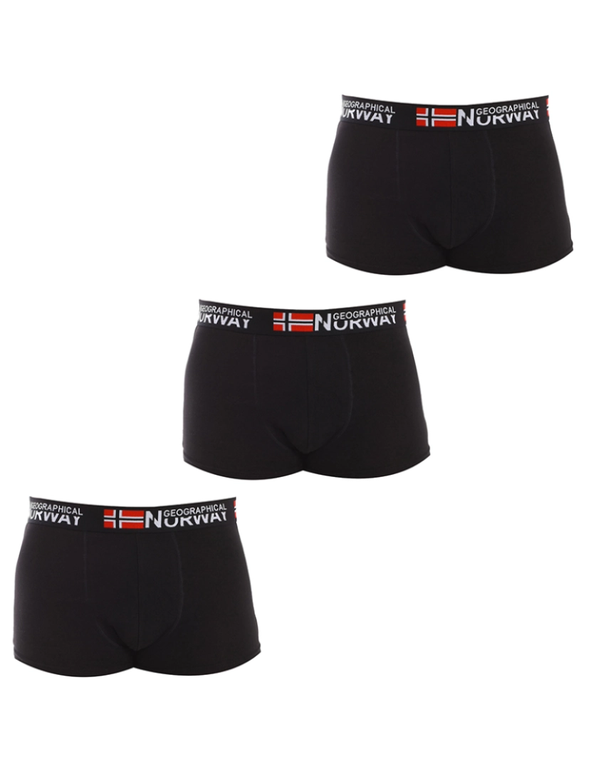 Geographical Norway - Boxers de Homem Preto