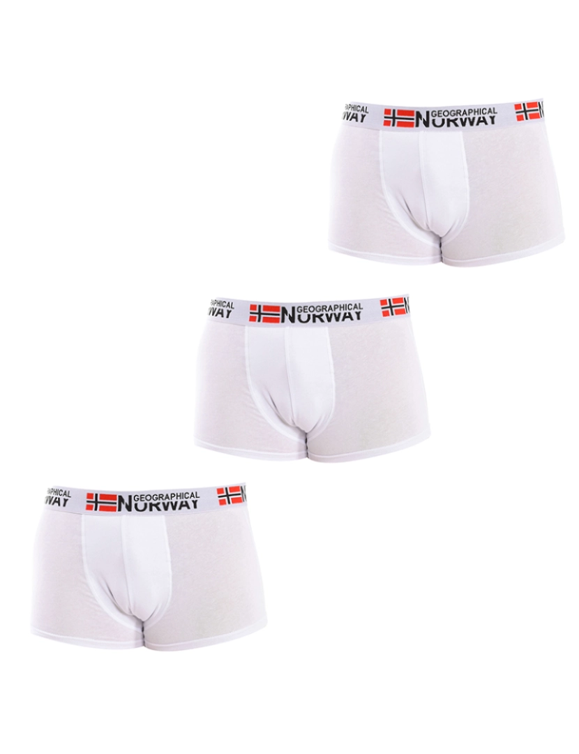 Geo Norway - Boxers de Homem Branco