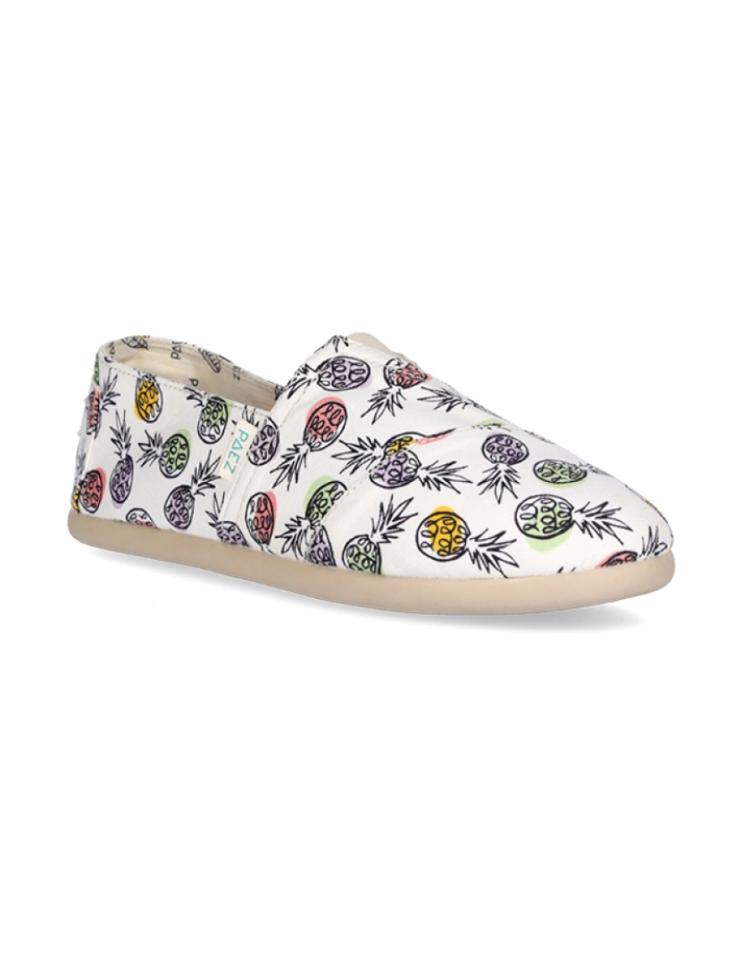 Paez  - Paez Senhora Classic Print Pineapples Branco 