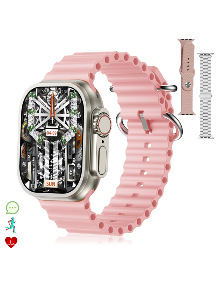 DAM - Smartwatch Z87 Ultra Rosa