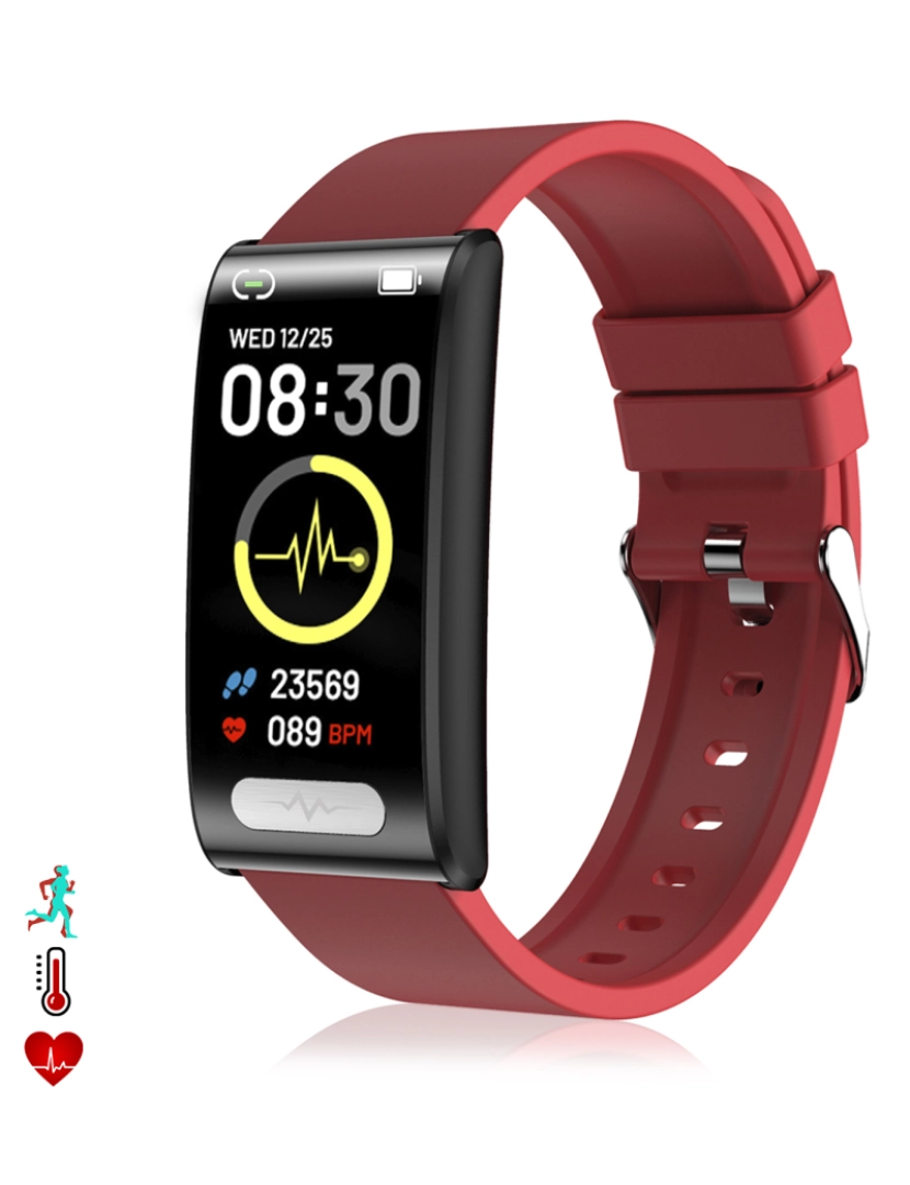 DAM - Smartband TK70 Vermelho