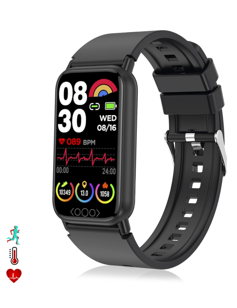 DAM - Smartband TK72 Preto