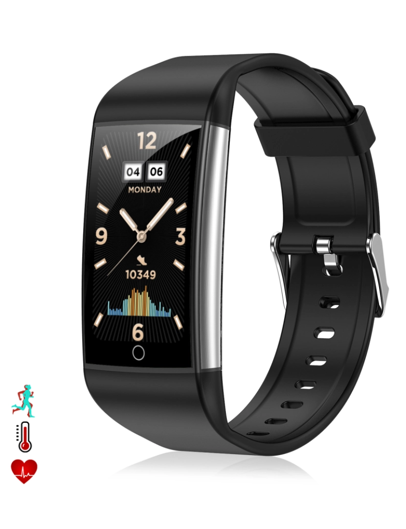 DAM - Smartband TK76 Preto