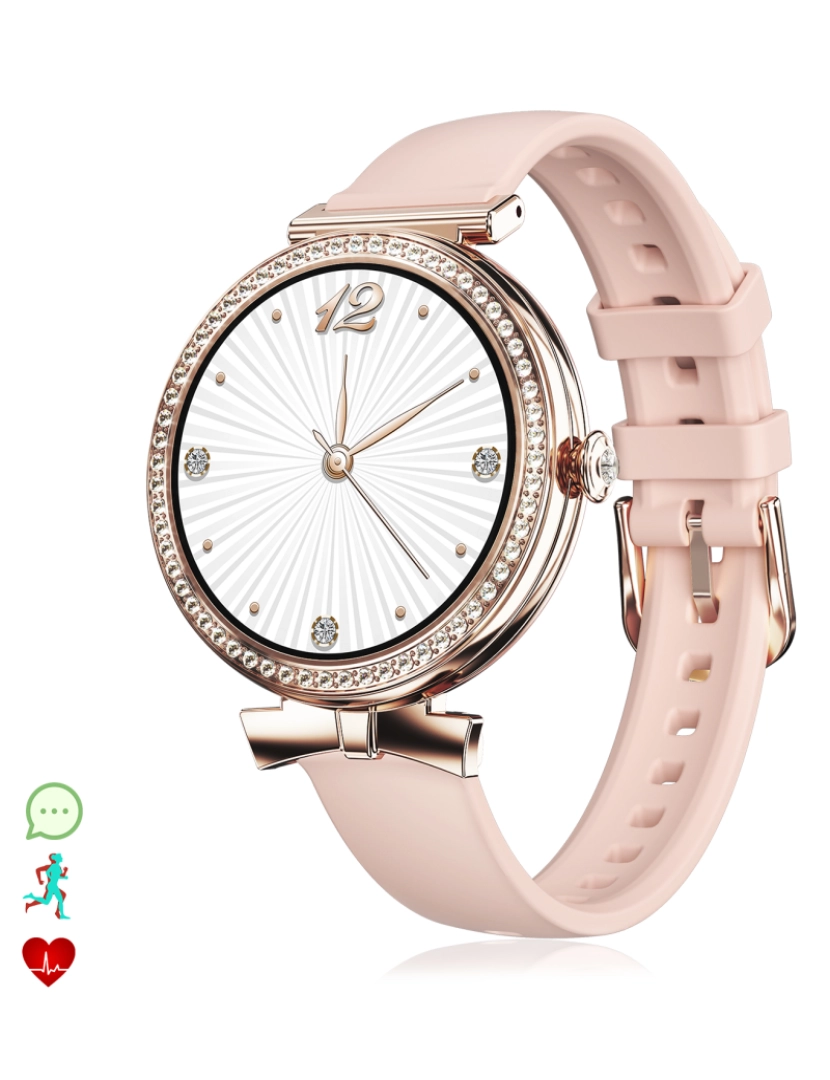 DAM - Smartwatch QS01 Rosa