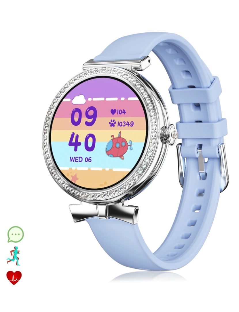 DAM - Smartwatch QS01 Azul