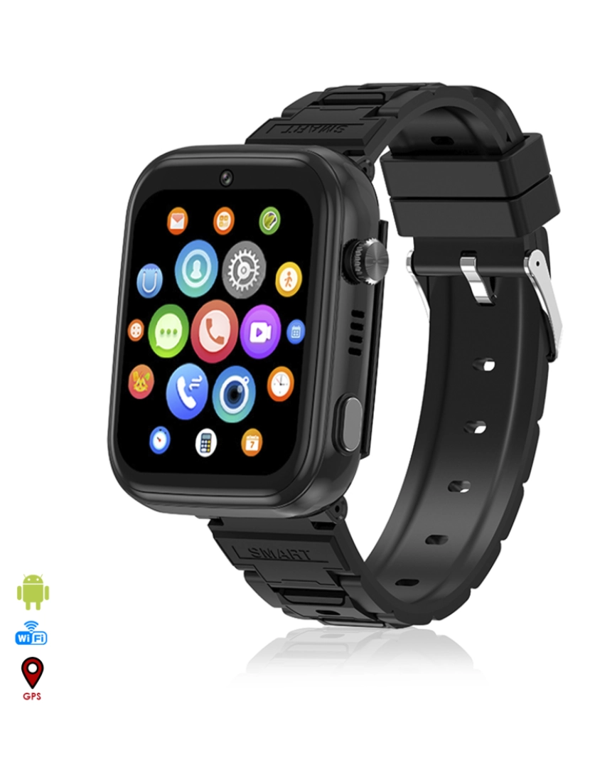 DAM - Smartwatch Kids T45 Preto