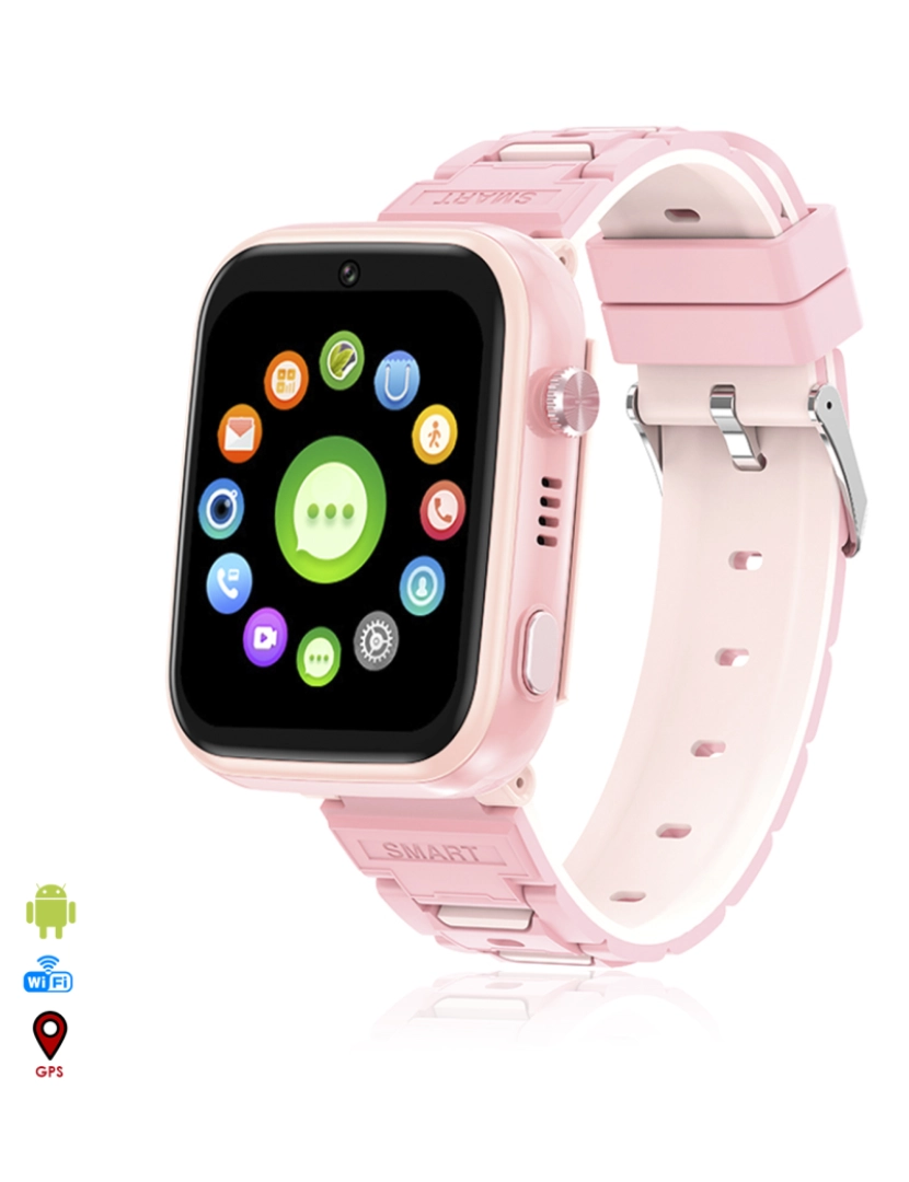 DAM - Smartwatch Kids T45 Rosa Claro