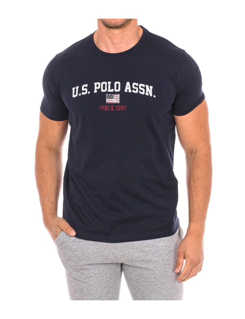 U.S. Polo Assn. - T-Shirt de Homem Marinho