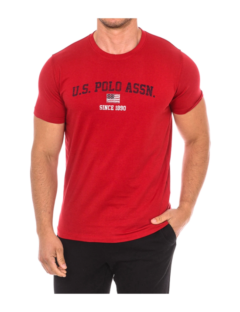 U.S. Polo Assn. - T-Shirt de Homem Vermelho