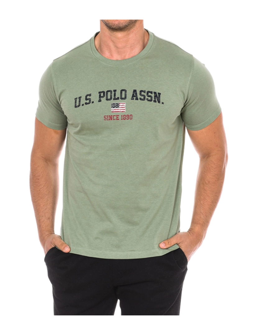 U.S. Polo Assn. - T-Shirt de Homem Verde